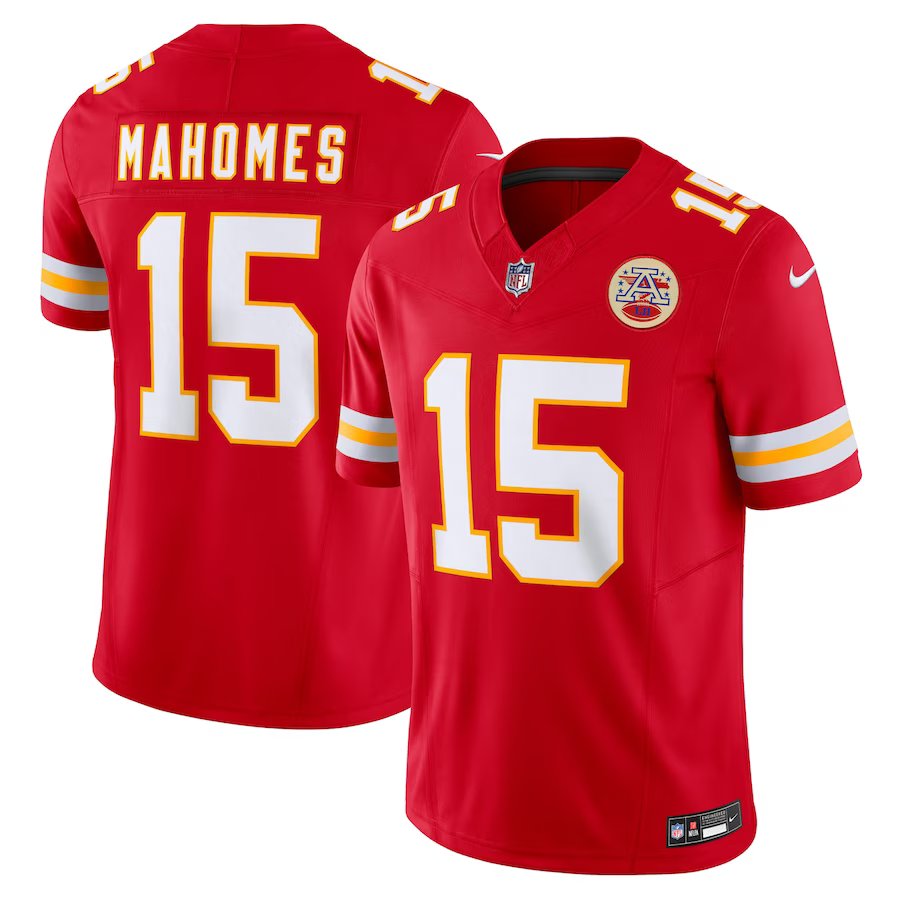 Nike NFL Kansas City Chiefs Patrick Mahomes Limited Jersey