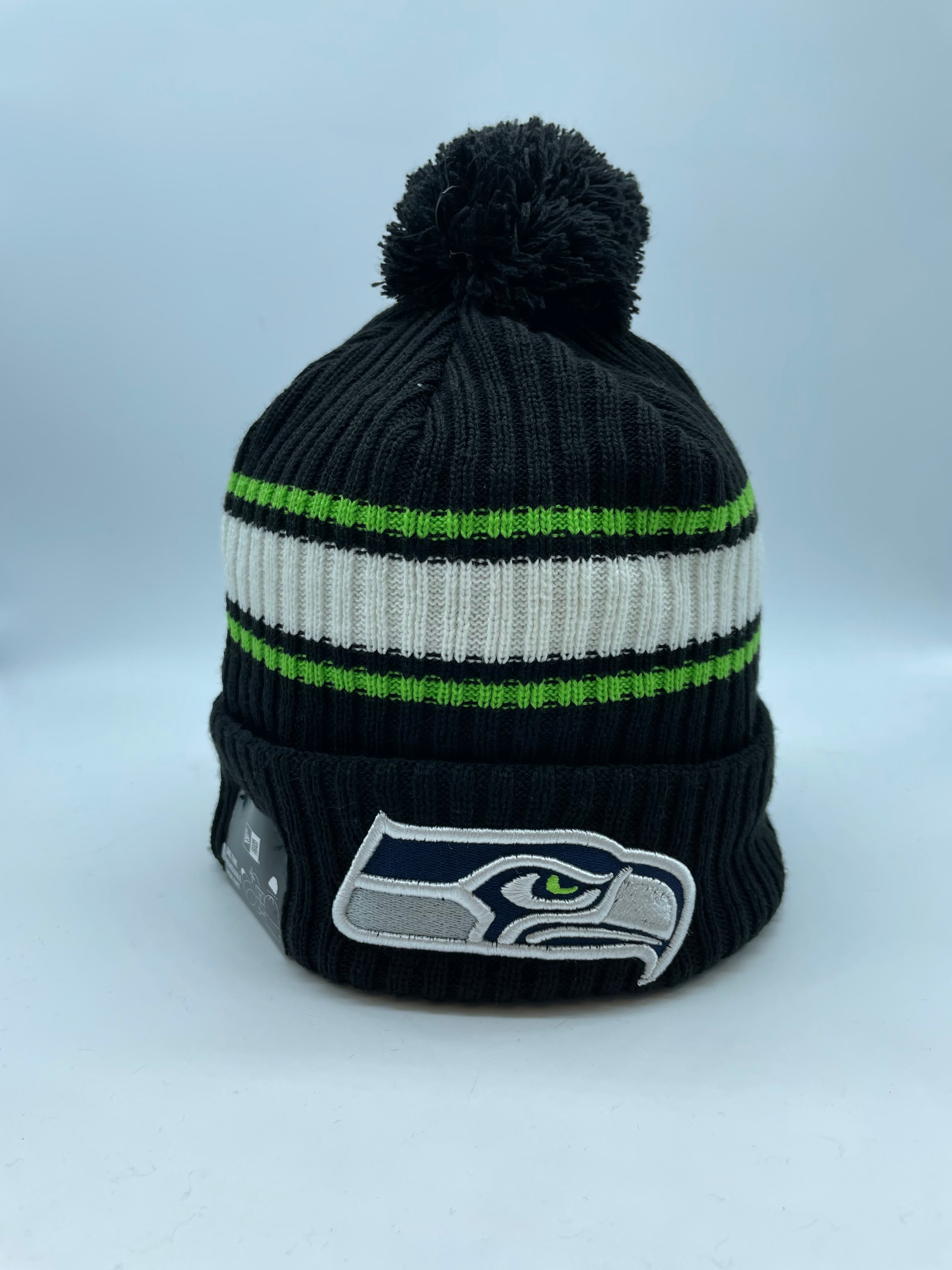 NFL Knitfold E3 Stripe Cuffed Pom Knit Toque
