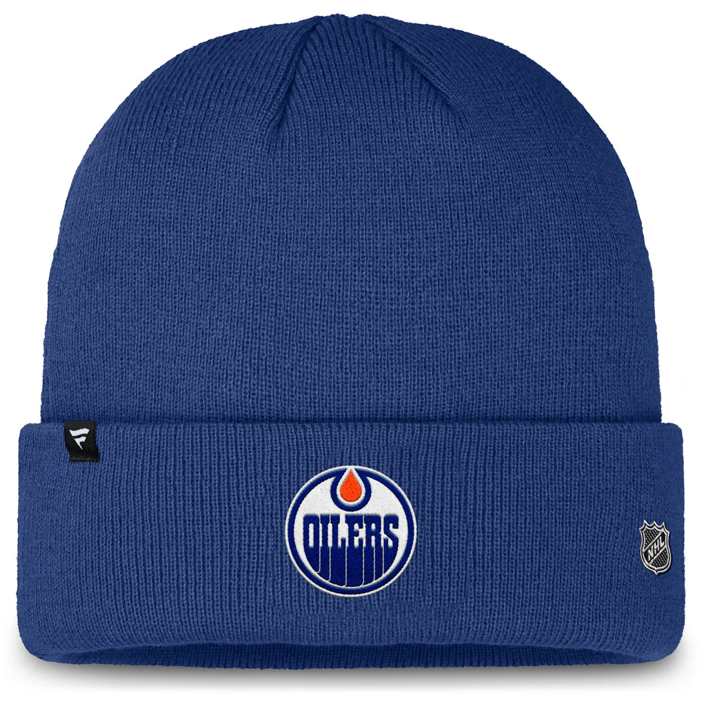 Fanatics Authentic Pro Rink 4 Cuffed Toque- Edmonton Oilers
