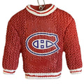 FOCO NHL Hockey Sweater Ornament- Montreal Canadiens