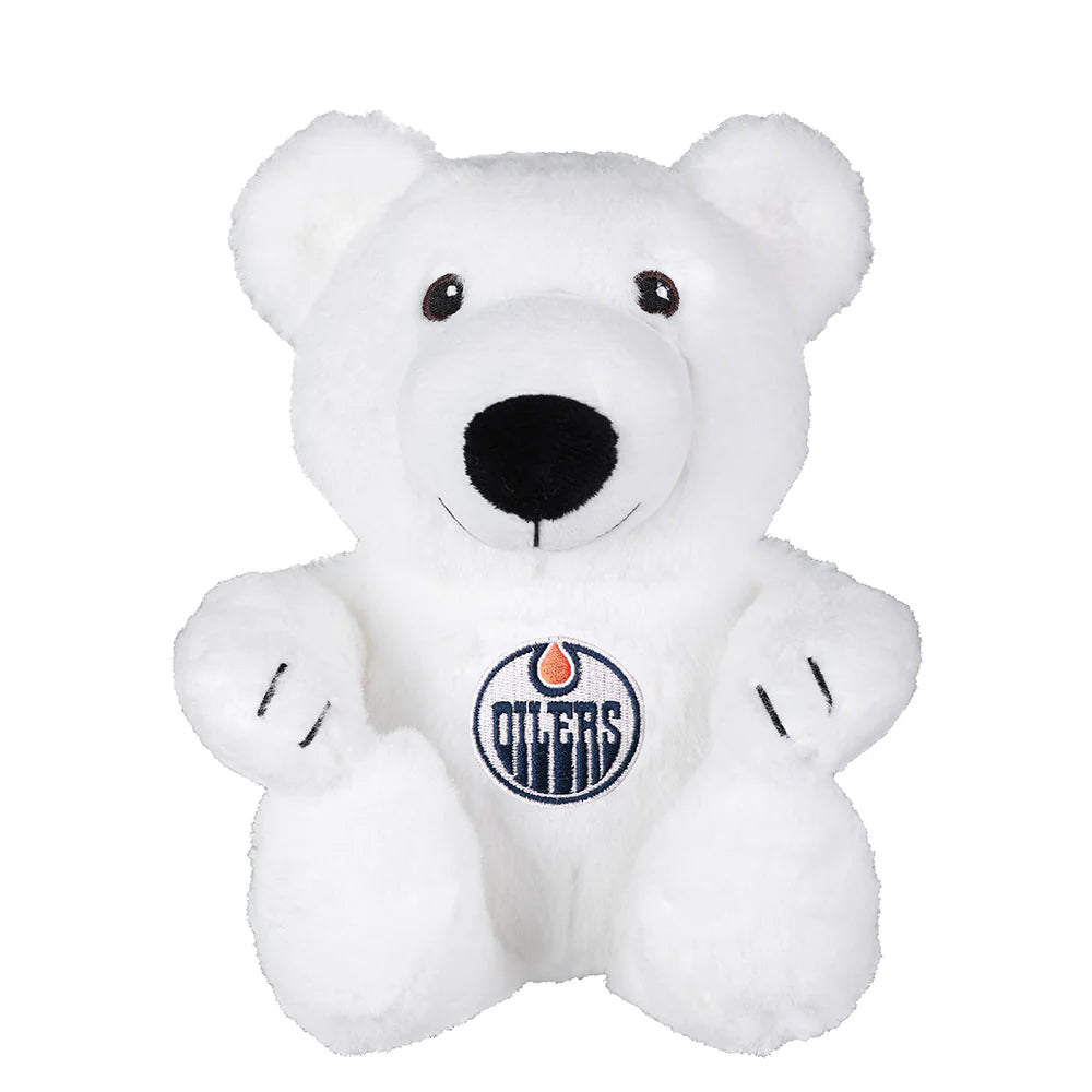 FOCO 10" Plush Polar Bear - Edmonton Oilers