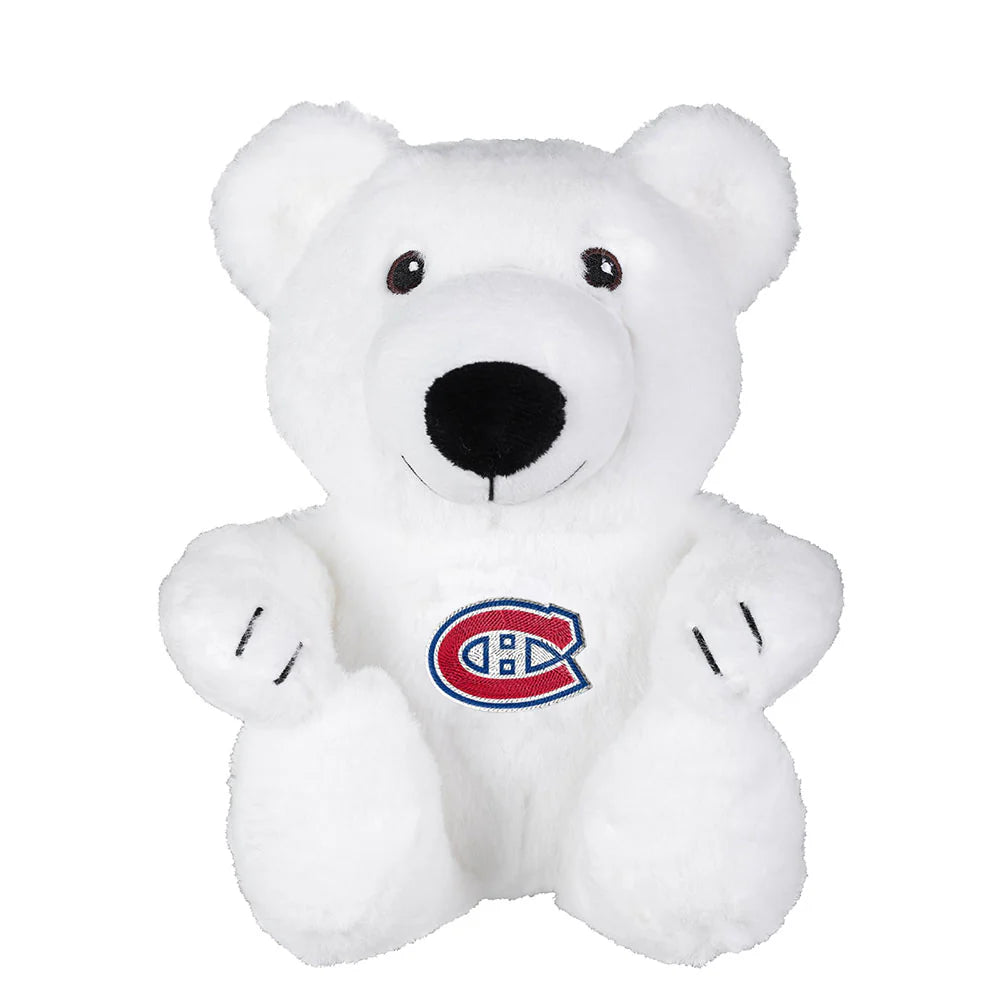 FOCO 10" Plush Polar Bear - Montreal Canadiens