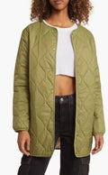 Women's Forces Oversized Long Reversible Liner Jacket