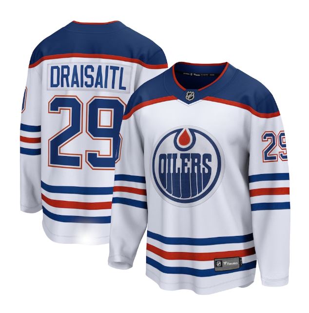 Fanatics Edmonton Oilers Breakaway Jersey - Draisaitl