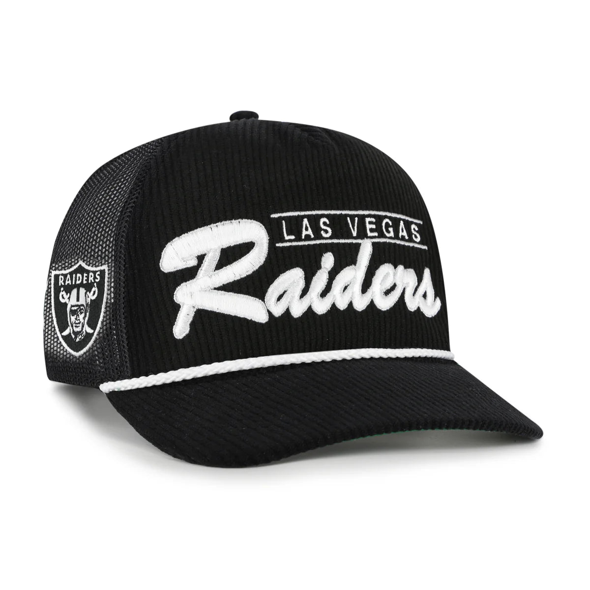 '47 Brand Double Header Mesh Relaxed Fit Hat- Las Vegas Raiders