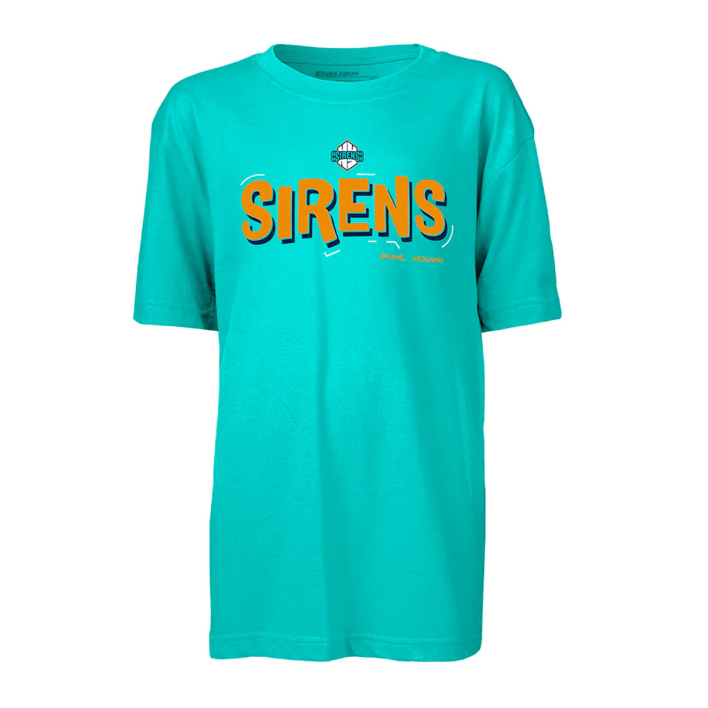 Bauer X PWHL New York Sirens Youth Graphic Tee