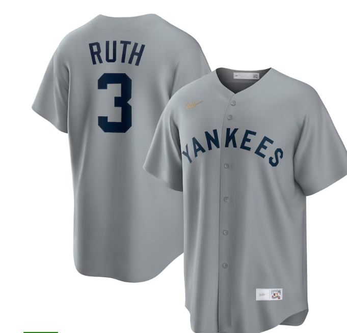 Cooperstown Collection Player Jersey- New York Yankees Babe Ruth
