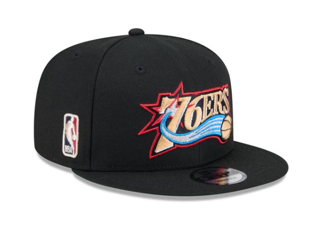 New Era Classic Edition 9FIFTY A-Frame Snapback Cap- Philadelphia 76ers