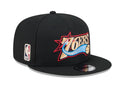 New Era Classic Edition 9FIFTY A-Frame Snapback Cap- Philadelphia 76ers