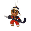 FOCO NHL Gingerbread Man Christmas Ornament- Vancouver Canucks