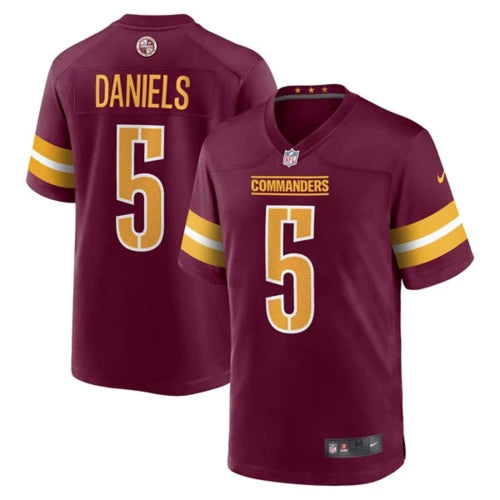 Nike NFL Washington Commanders Jayden Daniels #5 Game Jersey