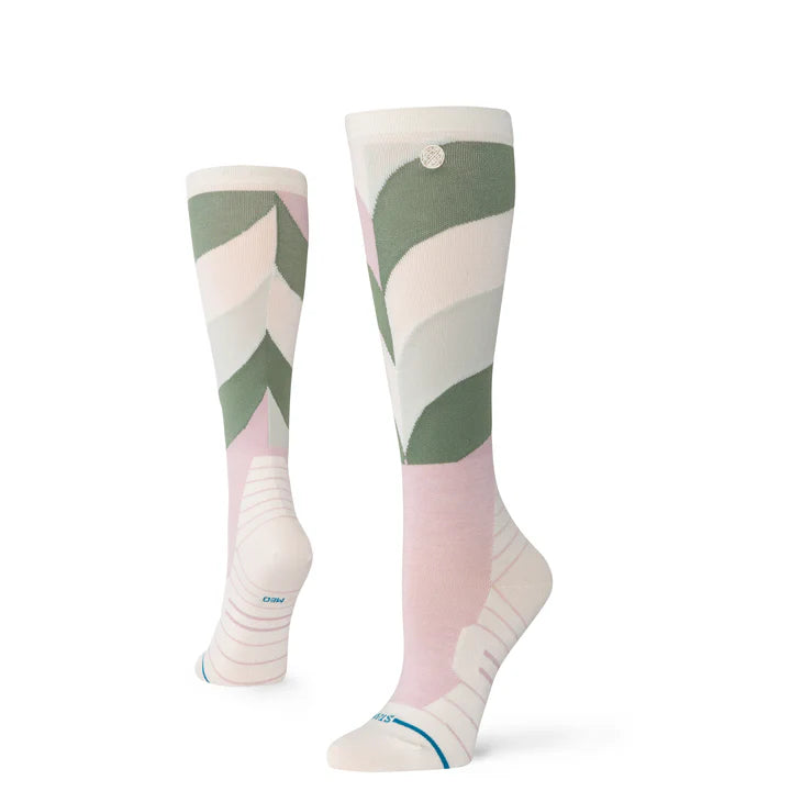 Stance Women's Geo Petals Wool Snow OTC Socks