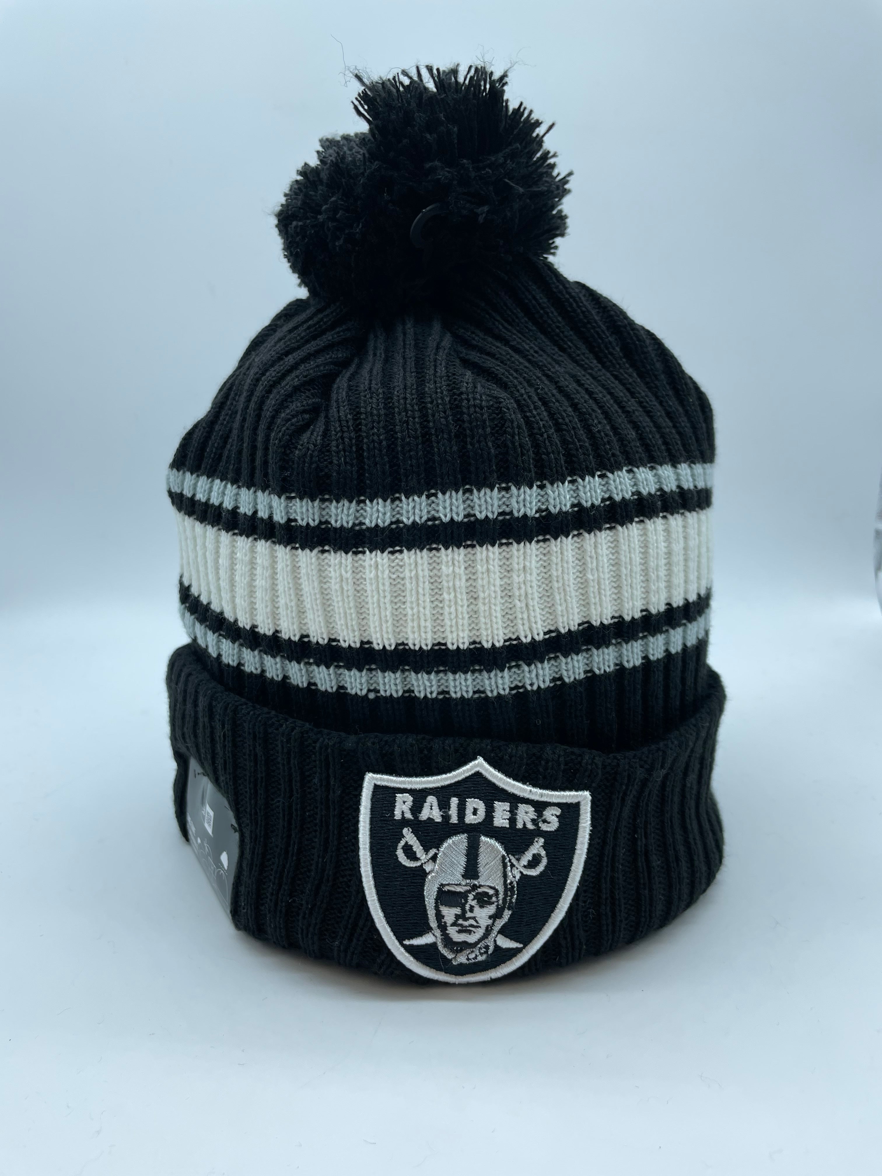 NFL Knitfold E3 Stripe Cuffed Pom Knit Toque