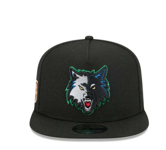 New Era  Classic Edition 9FIFTY A-Frame Snapback Cap- Minnesota Timberwolves