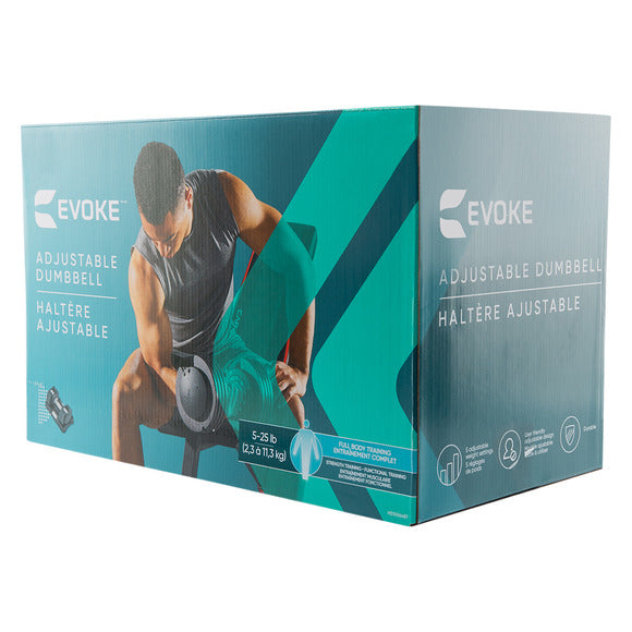 Adjustable Dumbbell 2-25lbs