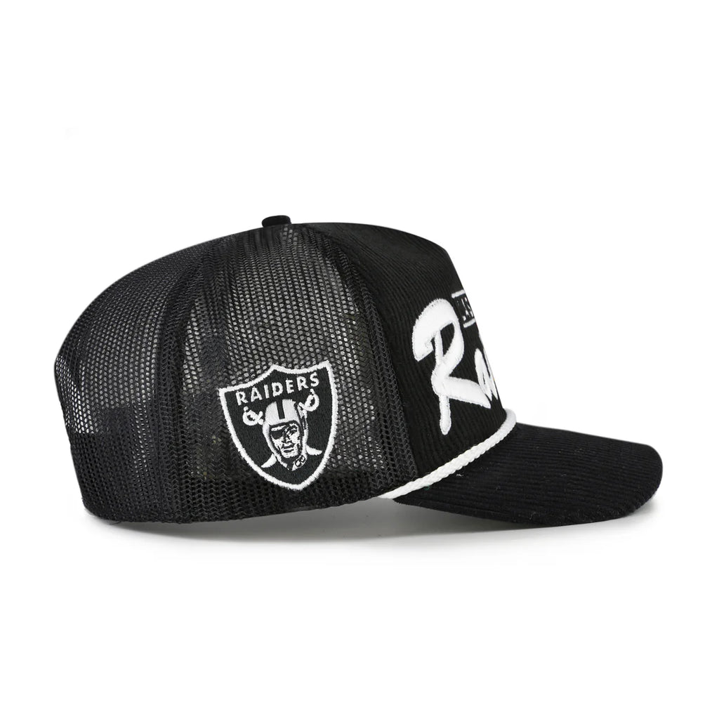 '47 Brand Double Header Mesh Relaxed Fit Hat- Las Vegas Raiders
