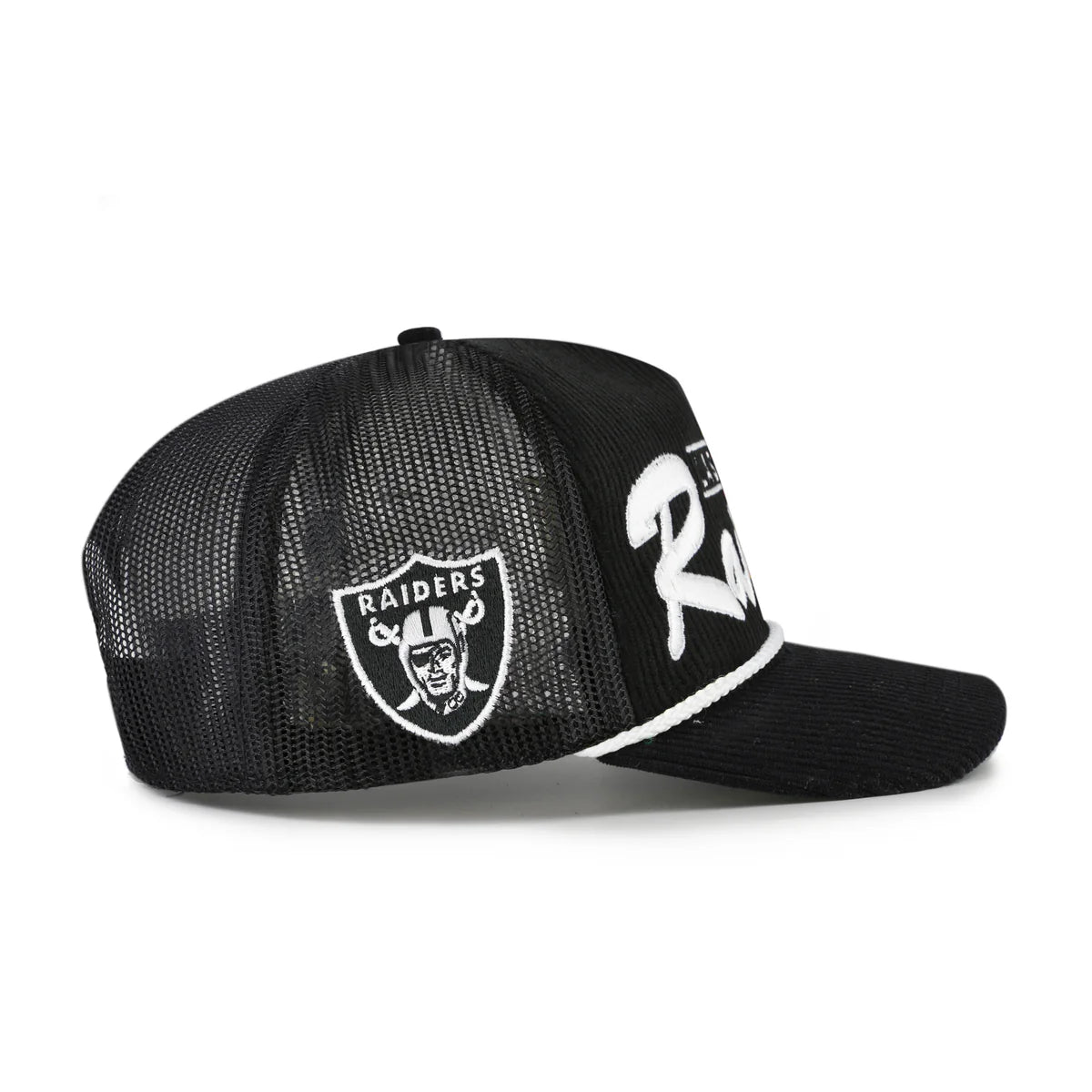 '47 Brand Double Header Mesh Relaxed Fit Hat- Las Vegas Raiders