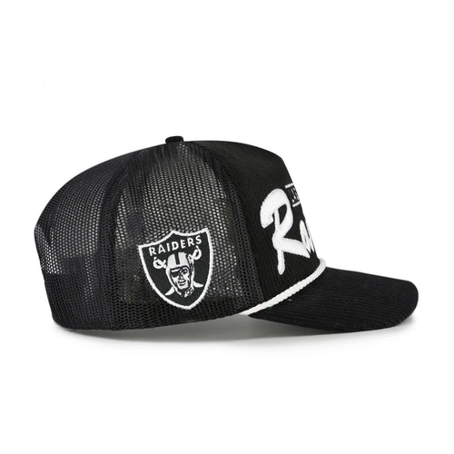 '47 Brand Double Header Mesh Relaxed Fit Hat- Las Vegas Raiders