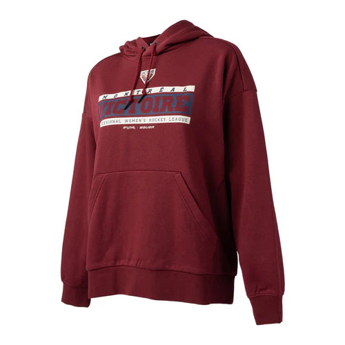 Bauer X PWHL Montreal Victoire Women's Pullover Hoodie