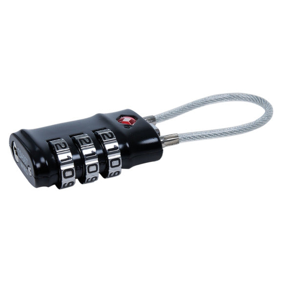 Gravity TSA Combination Cable Padlock