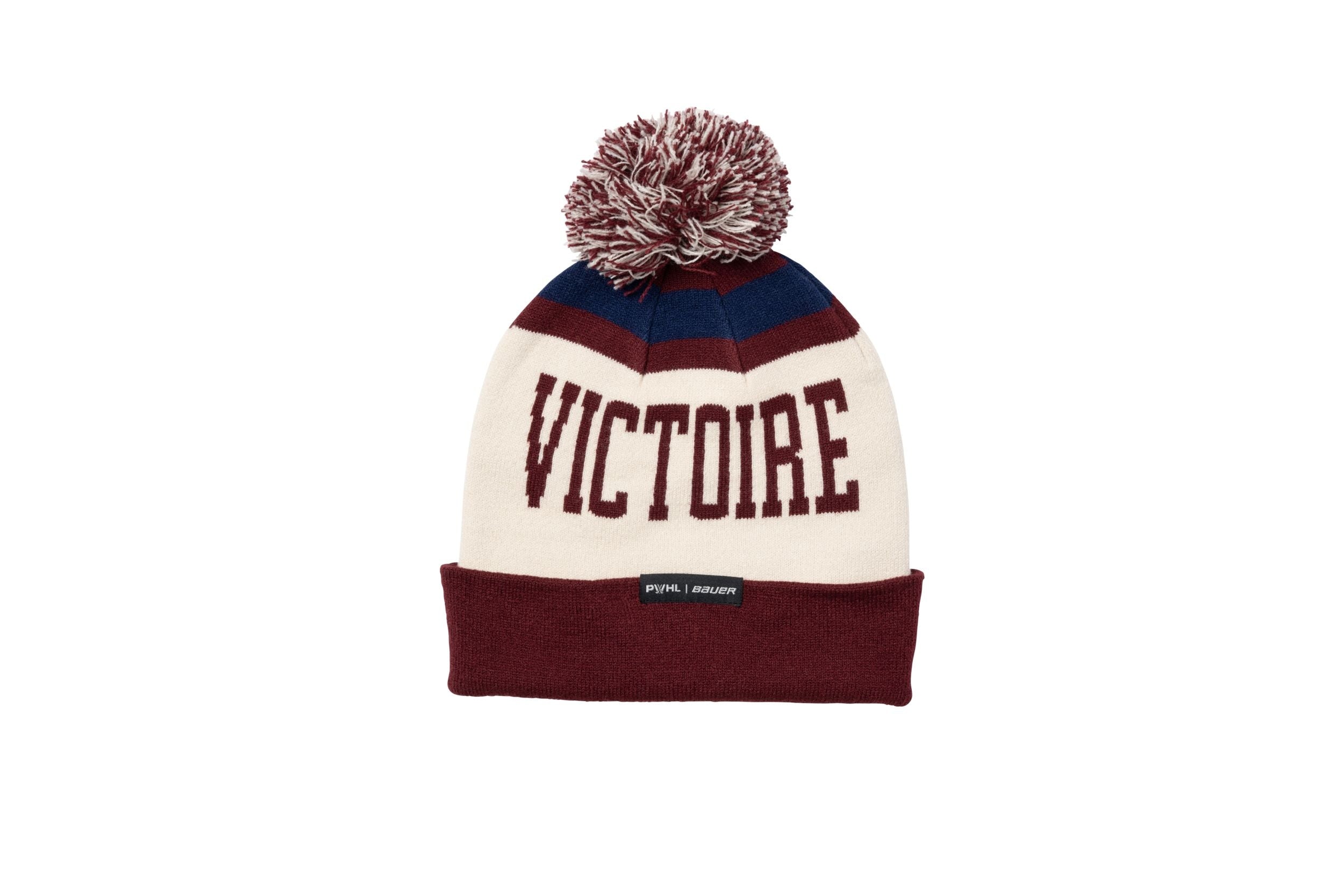 Bauer X PWHL Patch Knit Pom Toque Montreal Victoire