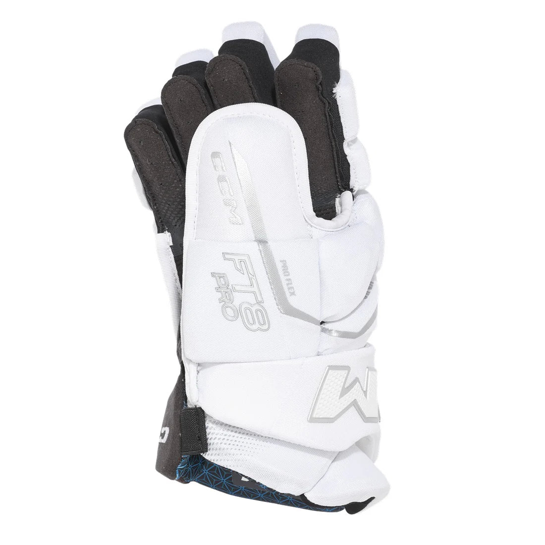 CCM Senior Jetspeed FT8 Pro Gloves- White