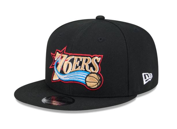 New Era Classic Edition 9FIFTY A-Frame Snapback Cap- Philadelphia 76ers