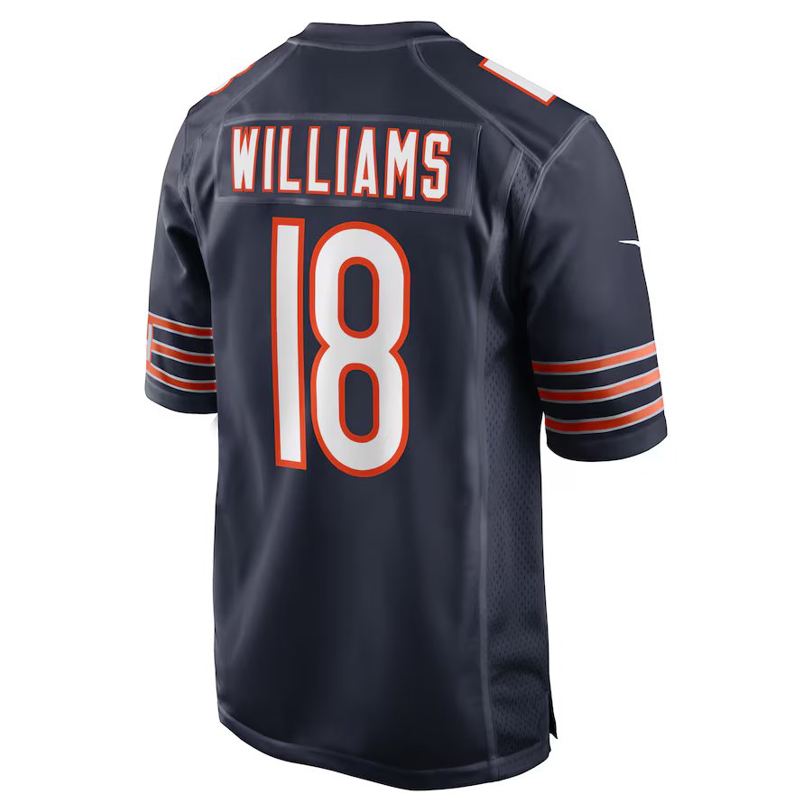 Nike NFL Chicago Bears Caleb Williams Home Game Men's Jersey