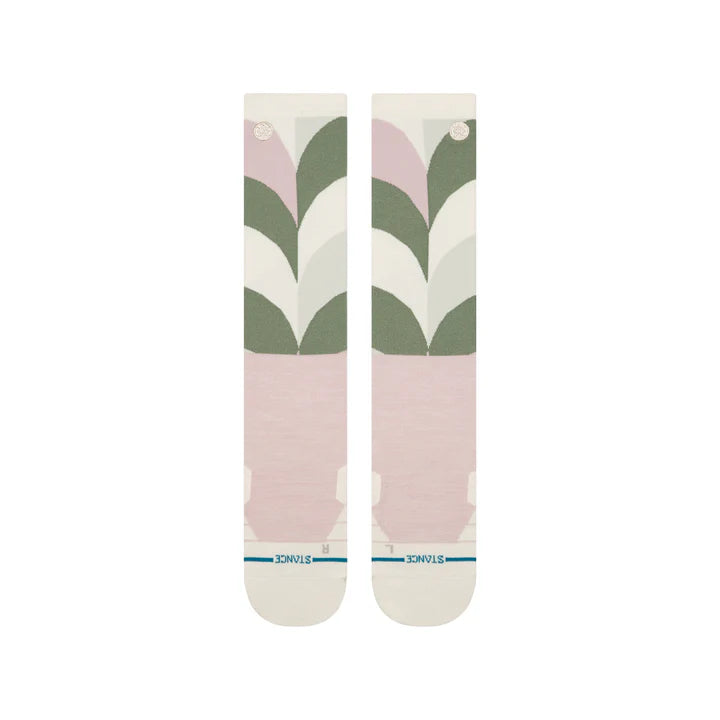 Stance Women's Geo Petals Wool Snow OTC Socks