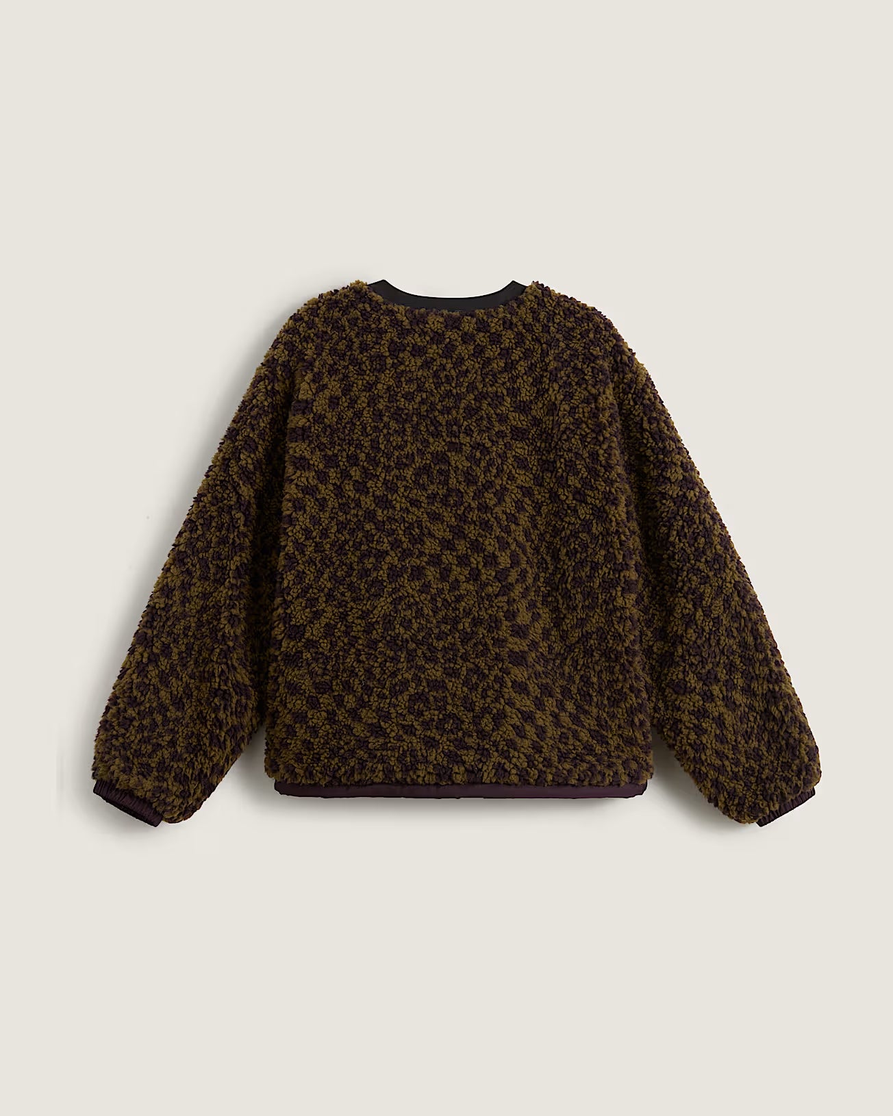 Vans Suffolk Cheetah Check Women's Pile Coat