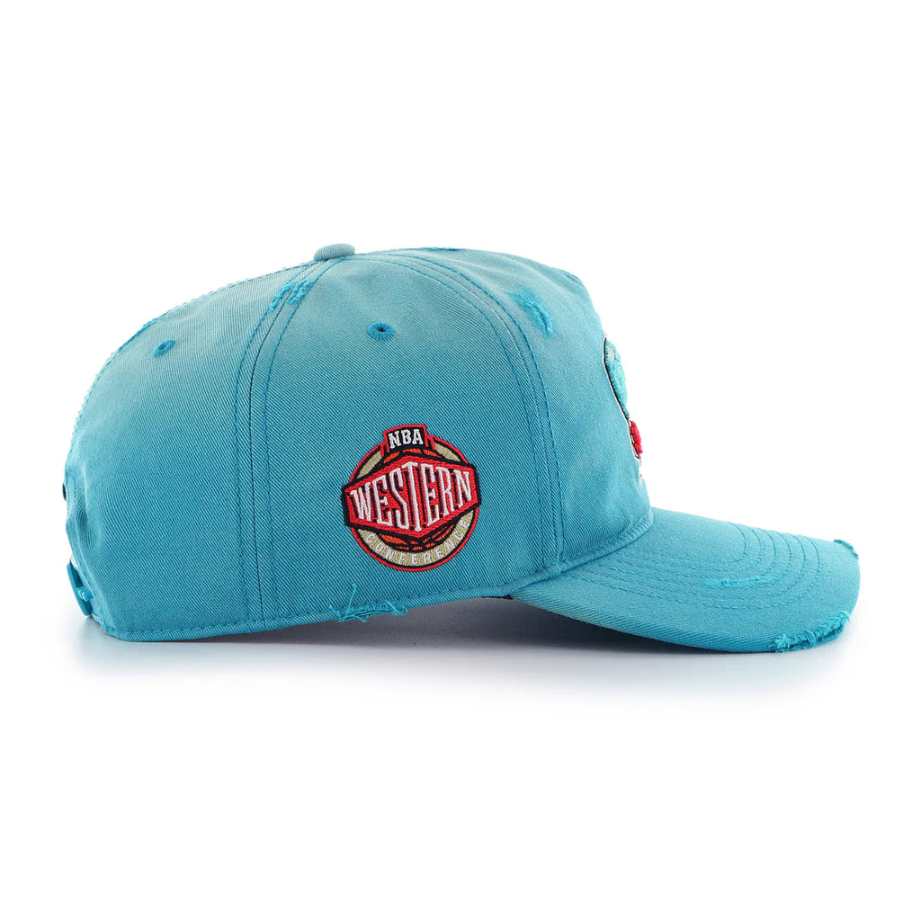 '47 Brand Hitch LC Low Crown Hardwood Classics Worn Cap- Vancouver Grizzlies