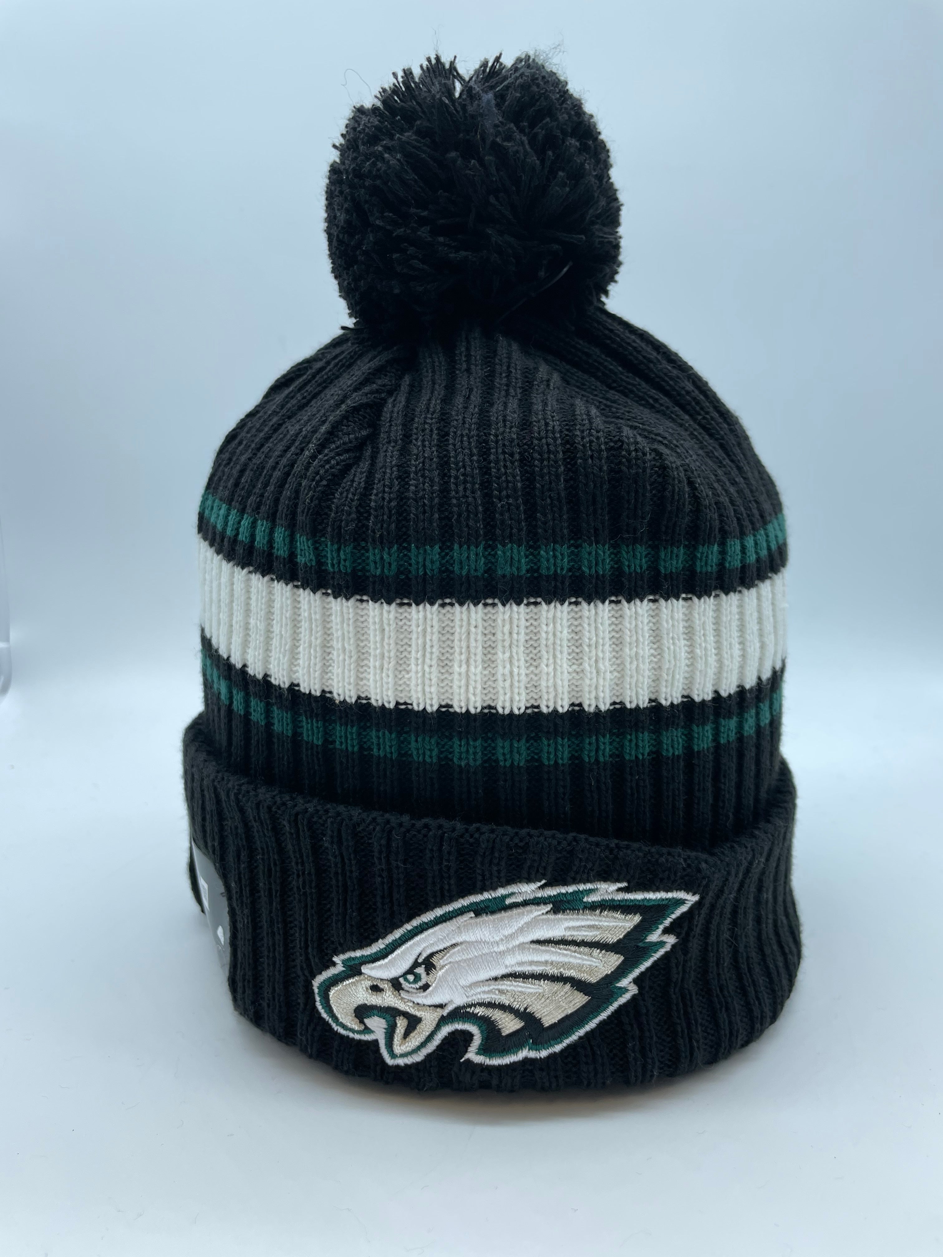 NFL Knitfold E3 Stripe Cuffed Pom Knit Toque