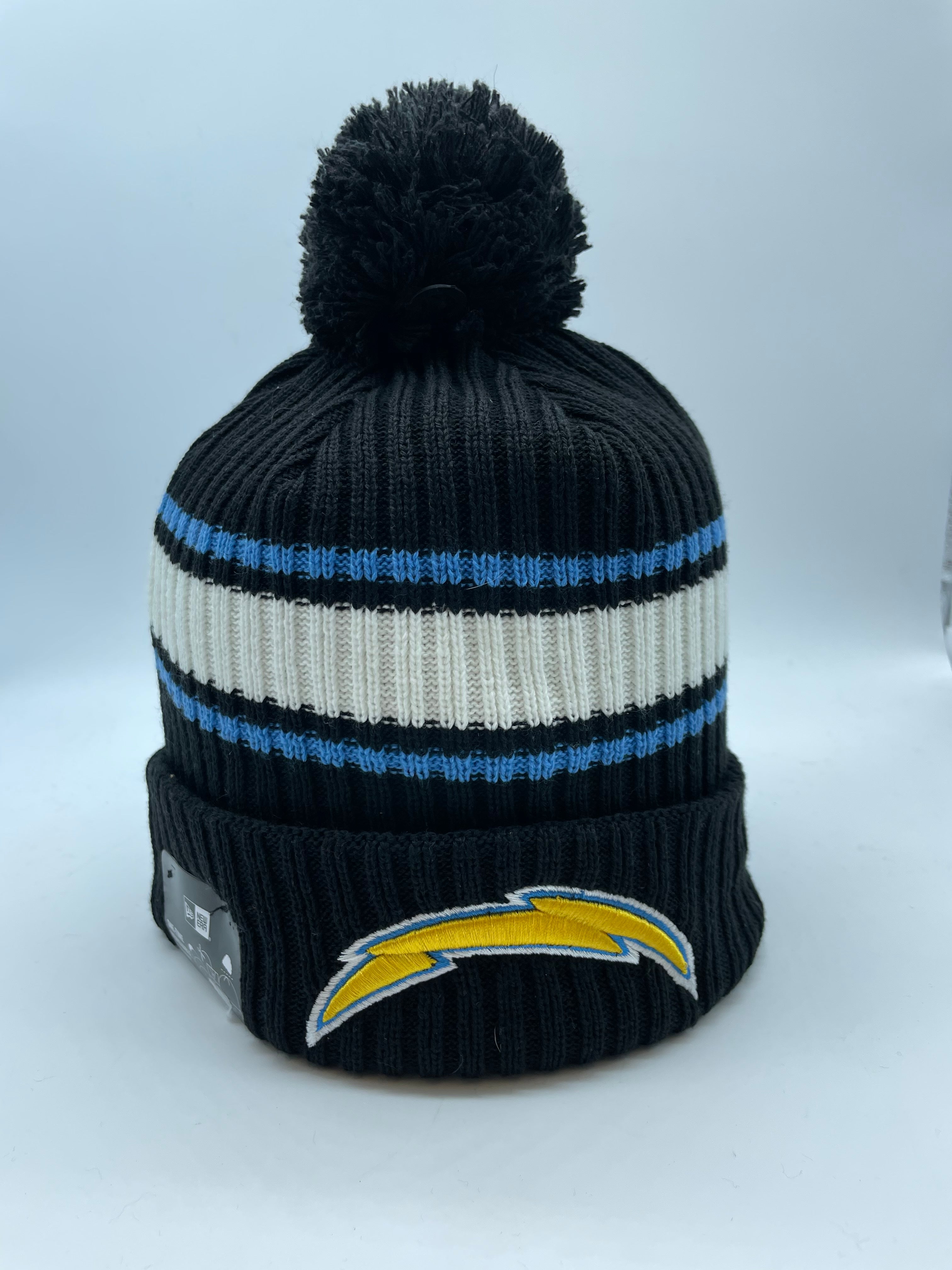 NFL Knitfold E3 Stripe Cuffed Pom Knit Toque