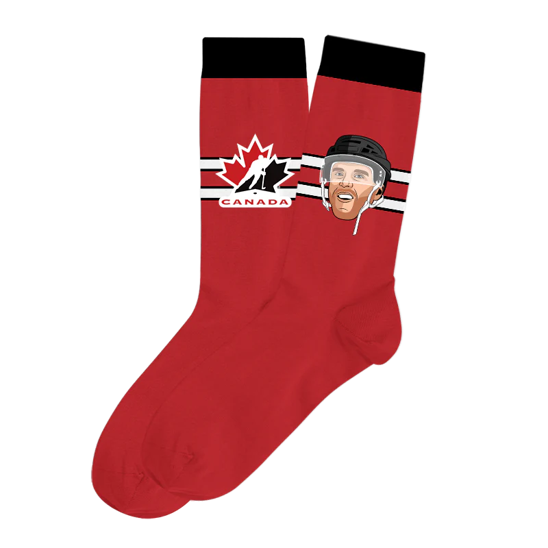 Major League Socks Hockey Canada Socks- Connor McDavid