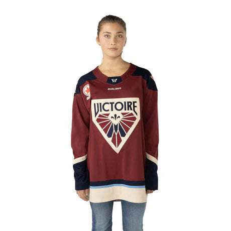 Bauer X PWHL Montreal Victoire Adult Hockey Jersey