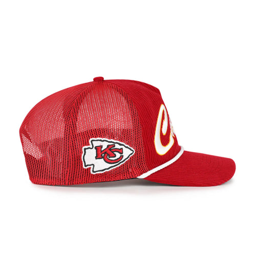 '47 Brand Double Header Mesh Relaxed Fit Hat- Kansas City Chiefs