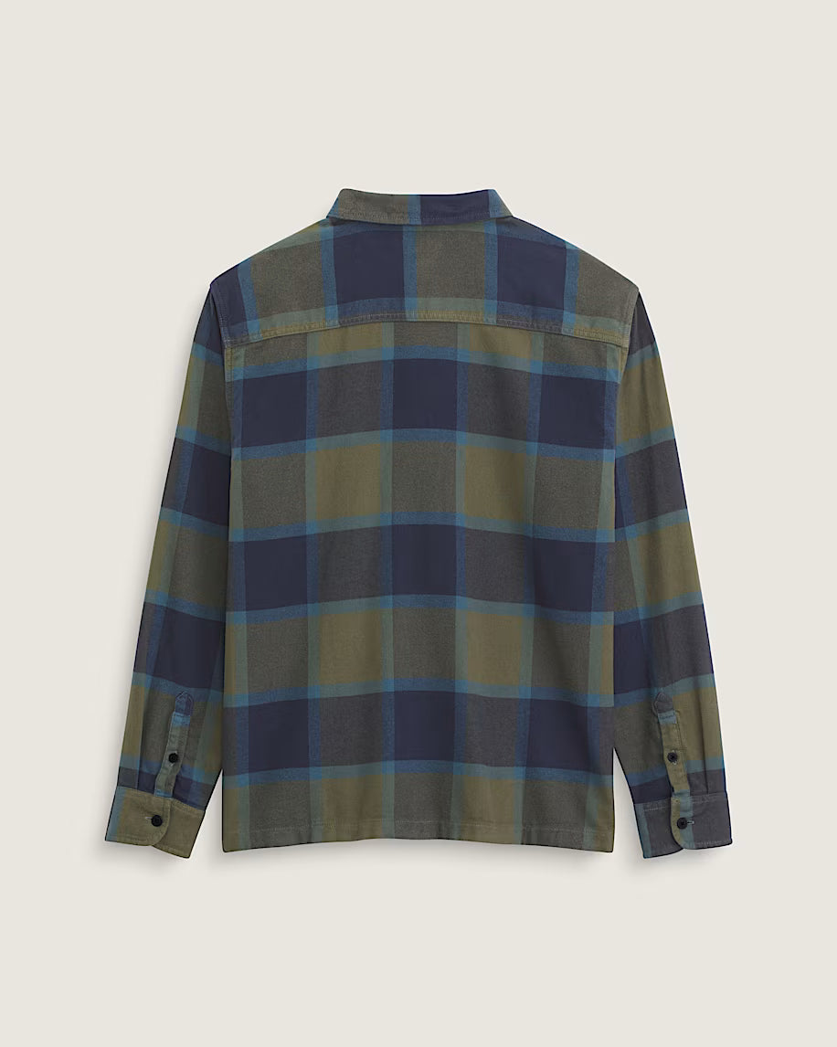 Vans Mens Larkspur Plaid Flannel Shirt