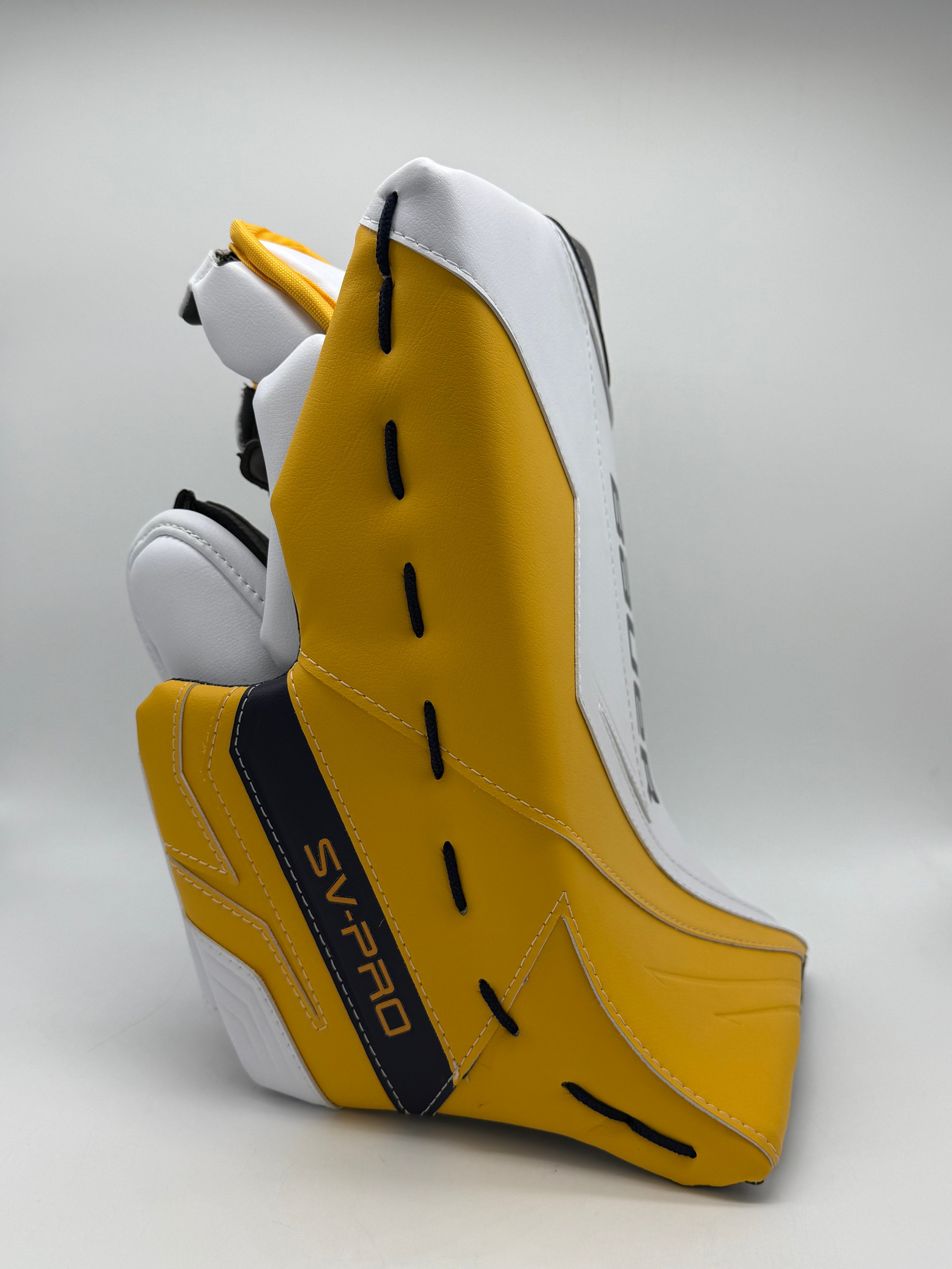 Bauer Custom SV-Pro Goalie Blocker Junior- Navy/White/Gold