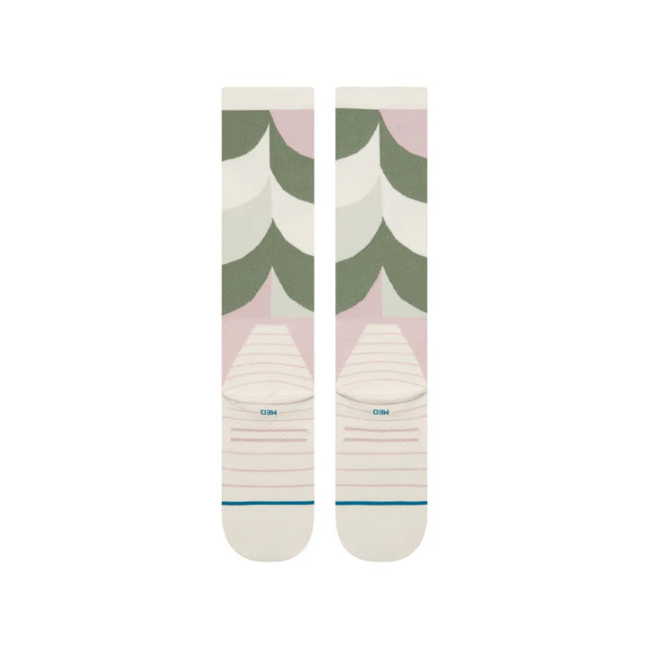 Stance Women's Geo Petals Wool Snow OTC Socks