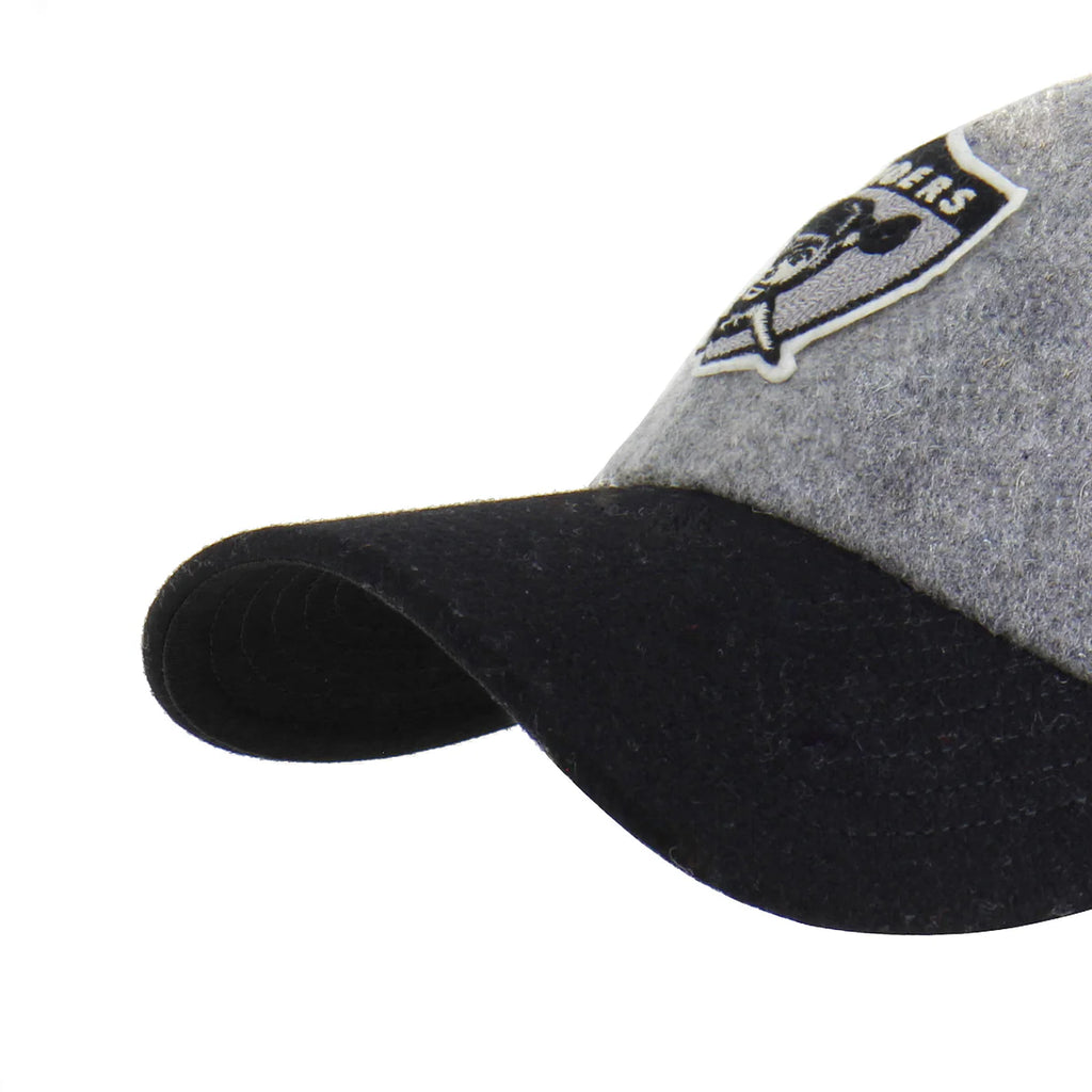 '47 Brand Historic Grandstand Two Tone Clean Up Cap- Las Vegas Raiders
