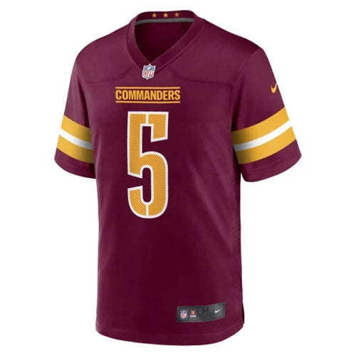 Nike NFL Washington Commanders Jayden Daniels #5 Game Jersey