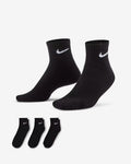 Nike Everyday Cushioned Training Ankle Socks - 3 Pack