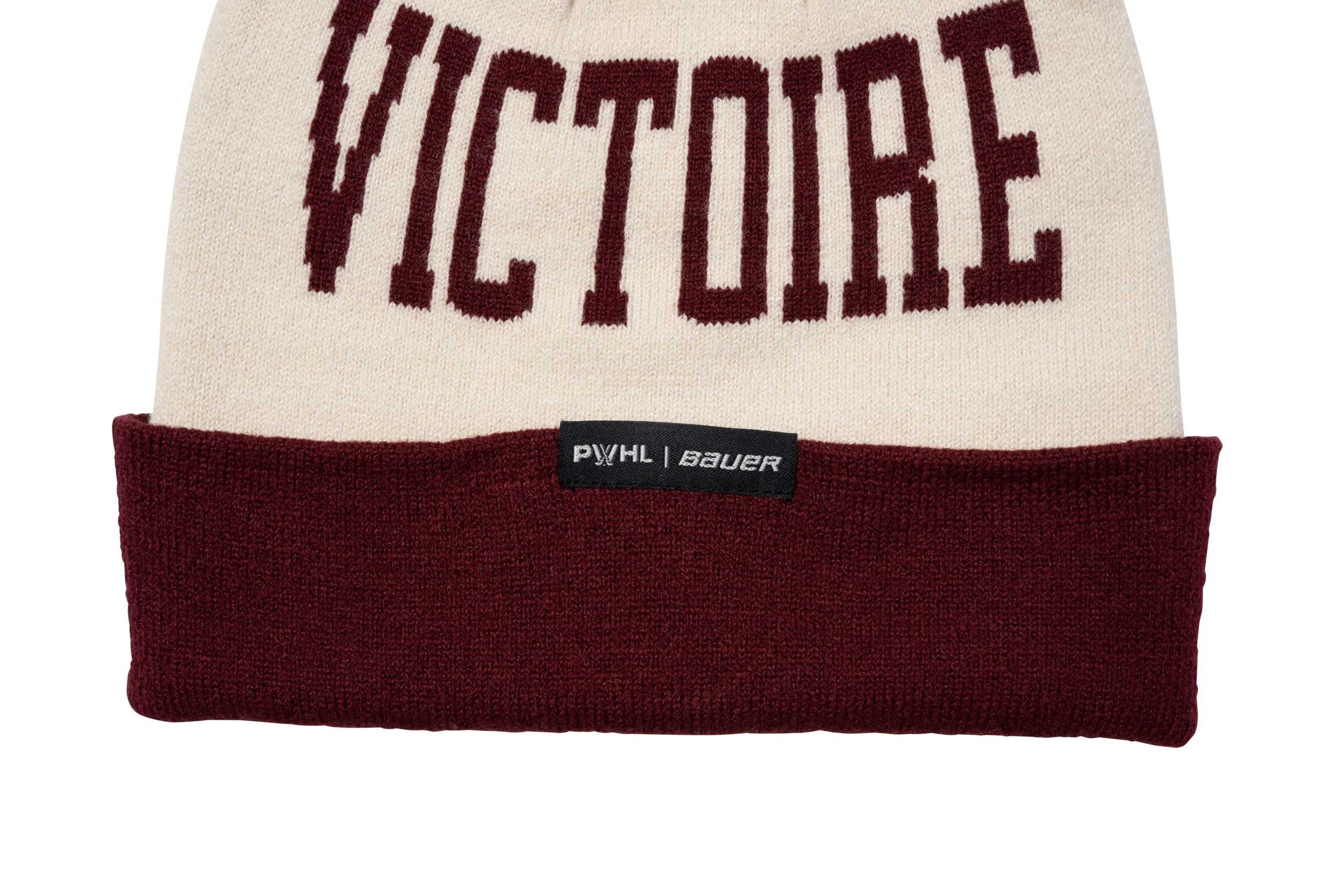 Bauer X PWHL Patch Knit Pom Toque Montreal Victoire
