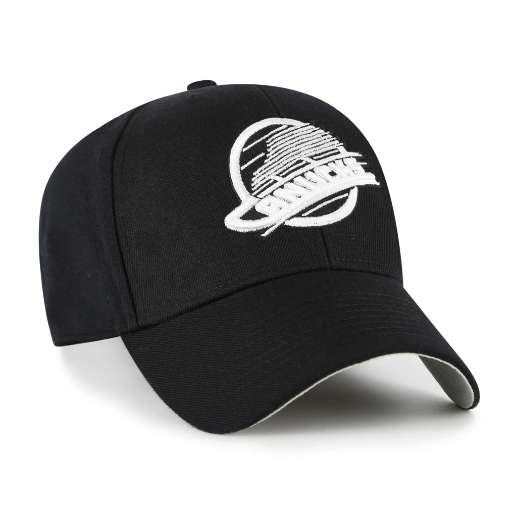 '47 Brand Vancouver Canucks MVP Adjustable Hat - Black/White