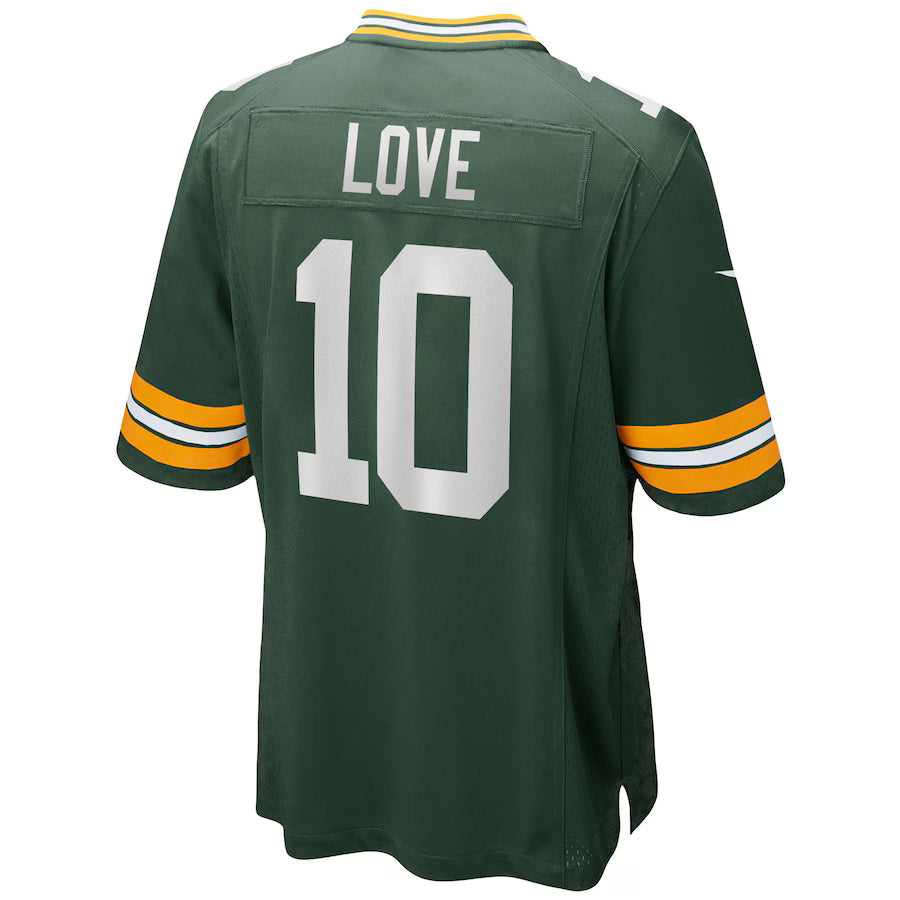 Nike NFL Green Bay Packers Jordan Love Home Game Jersey