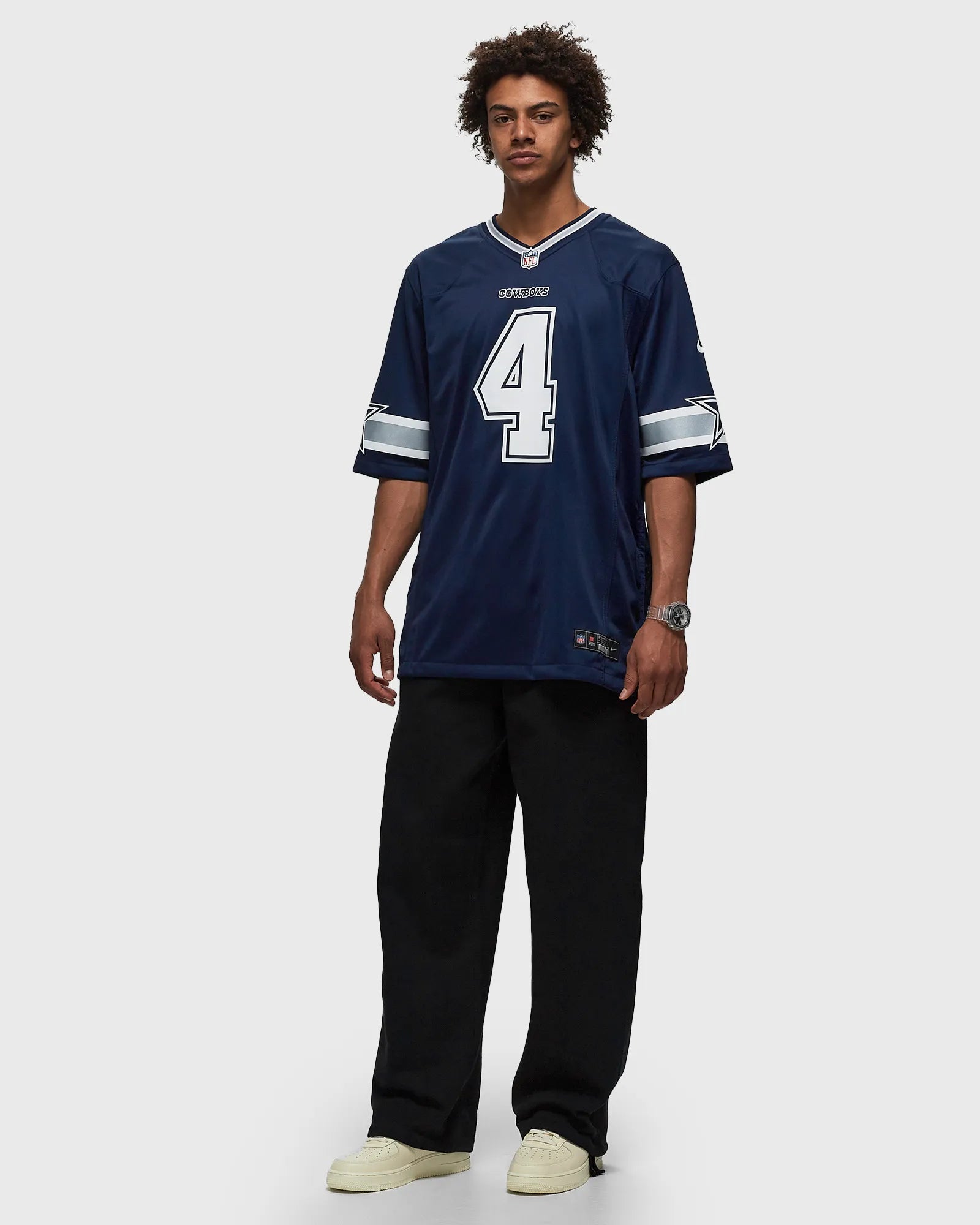 Nike NFL Dallas Cowboys Dak Prescott #4 Home Game Men's Jersey