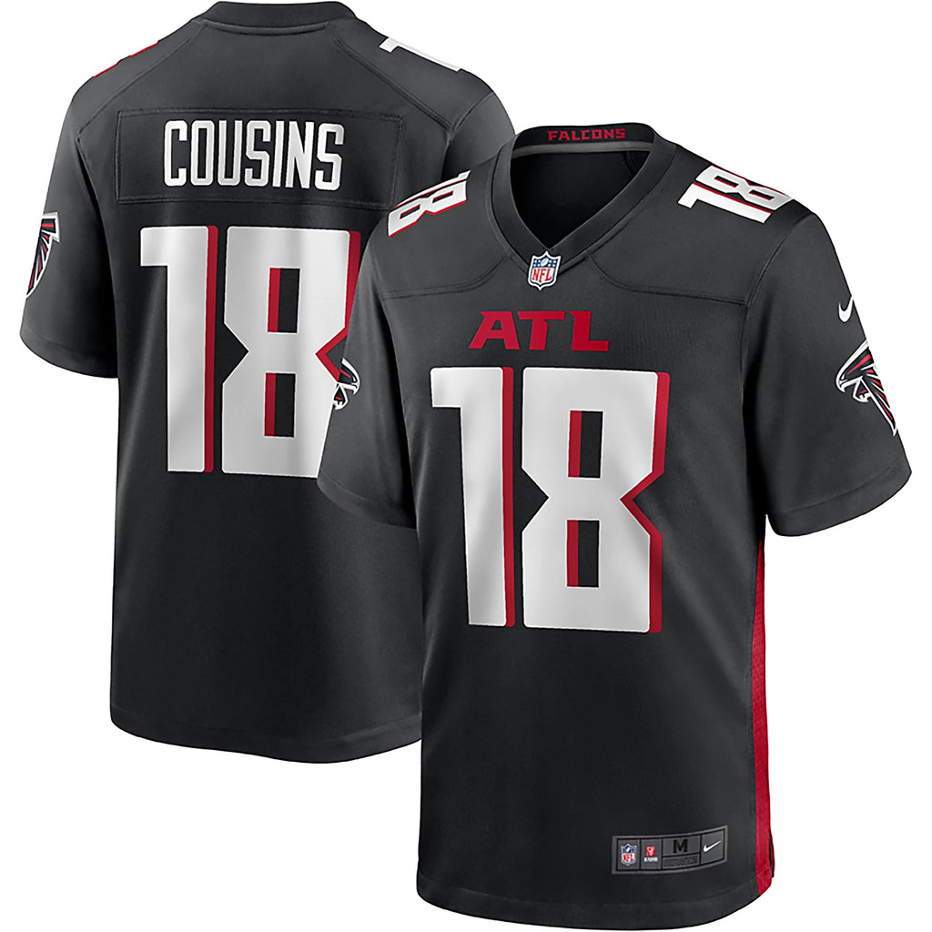 Nike NFL Atlanta Falcons Kirk Cousins #18 Home Game Jersey