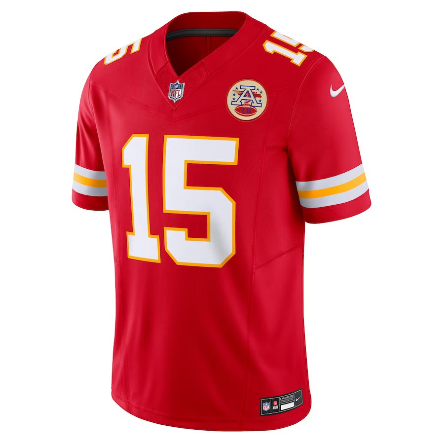 Nike NFL Kansas City Chiefs Patrick Mahomes Limited Jersey