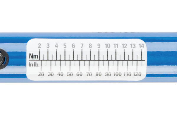 Park Tool TW-5.2 Ratcheting Click-Type Troque Wrench- 2 to 14NM