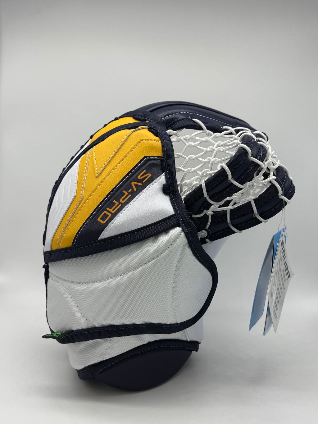 Bauer Custom SV-Pro Goalie Catcher Junior-Navy/White/Gold